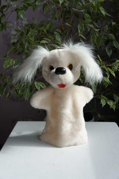 Собачка Соня игрушка-рукавичка ручная работа | Мир в слове. Блог о том, как привить ребенку любовь к чтению